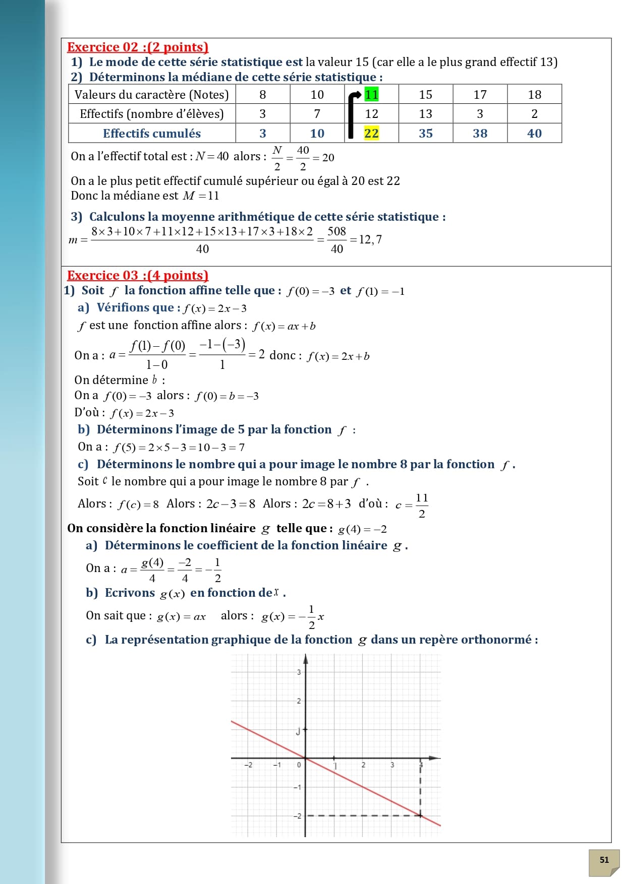Page d'examen 25
